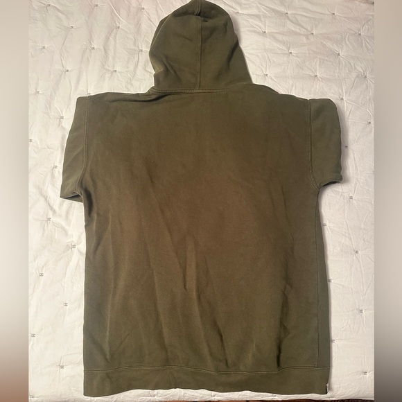 Official Taylor Swift Embroidered ‘Ever and Evermore’ Green Hooded Sweatshirt - Picture 4 of 4